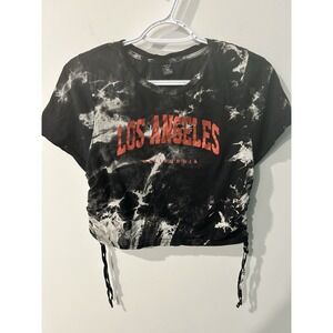 Los Angeles Souvenir Style Crop Top 3xl